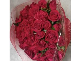 Buquê 36 rosas vermelhas