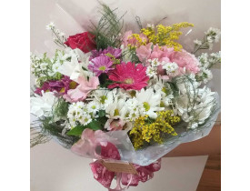 Buquê de flores do campo encanto