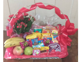 Cesta matinal pequena