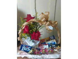 Cesta de chocolates encanto