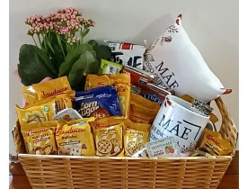 Cesta matinal dia das mães